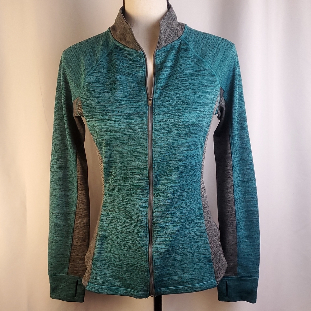 Aeropostale Blue and Gray Utility Jacket